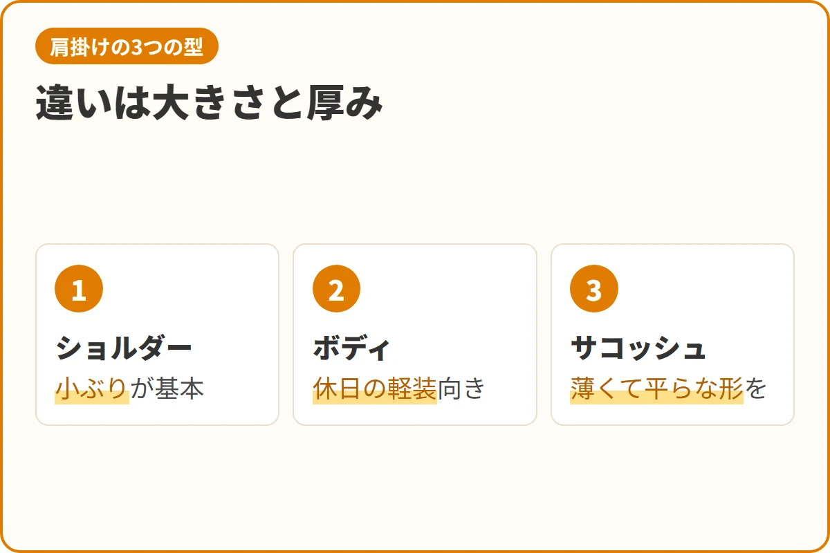 違いは大きさと厚み